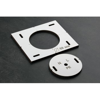 Шаблон для сверления подрозетников MAGtools d 68 мм