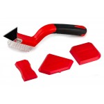 Набор шпателей MAGtools для силикона с щеткой 4 шт