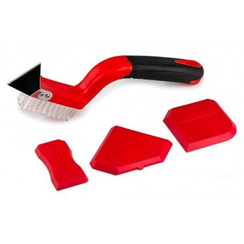 Набор шпателей MAGtools для силикона с щеткой 4 шт
