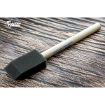 Малярная кисть из поролона для покраски углов Linzer Economy Foam 25 мм