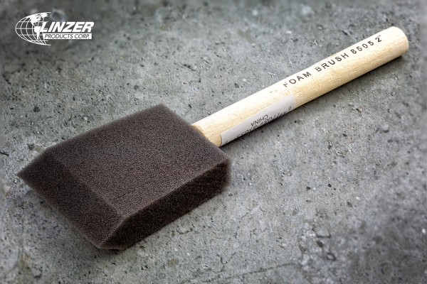 Малярная кисть из поролона для покраски углов Linzer Economy Foam 50 мм