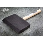 Малярная кисть из поролона для покраски углов Linzer Economy Foam 100 мм