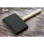 Малярная кисть из поролона для покраски углов Linzer Economy Foam 100 мм