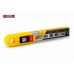 Лезвия для ножа 9 мм Woodpecker FD-25 без сегментов серые