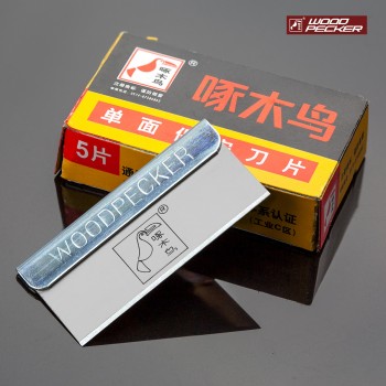 Леза змінні для скребка сірі 19мм Woodpecker 5шт FD-50W