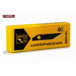 Лезвия для макетного ножа скальпеля 9 мм черные Woodpecker FD-505