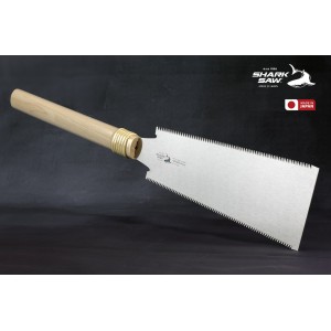 Пила ручная по дереву 240мм TAKAGI (Япония) Shark Saw Ryoba двухсторонняя 17/10 TPI