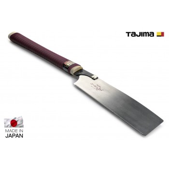 Ножівка ручна для дерева TAJIMA (Японія) Japan Pull GNC-250 ротангова ручка, лезо 250 мм, 18 TPI