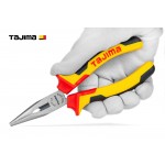 Плоскогубці довгогубці 160 мм TAJIMA SHP-L6 з ріжучою кромкою