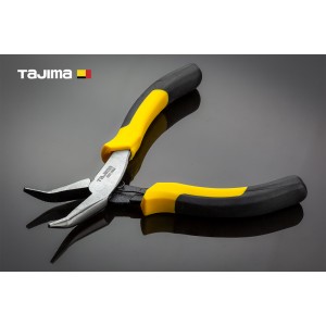 Плоскогубцы (длинногубцы) 125 мм TAJIMA (Япония) CrNi  Хром-никель, с изогнутым кончиком Плоскогубцы (длинногубцы) 125 мм TAJIMA (Япония) CrNi  Хром-никель, с изогнутым кончиком