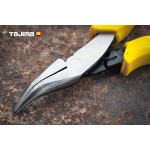 Плоскогубцы длинногубцы 125 мм TAJIMA CrNi Хром-никель с изогнутым кончиком Плоскогубцы длинногубцы 125 мм TAJIMA CrNi Хром-никель с изогнутым кончиком