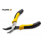 Плоскогубцы длинногубцы 125 мм TAJIMA CrNi Хром-никель с изогнутым кончиком Плоскогубцы длинногубцы 125 мм TAJIMA CrNi Хром-никель с изогнутым кончиком