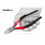 Кусачки бокорізи 160 мм TAJIMA Premium CrV для пластику плоскі губки Кусачки бокорізи 160 мм TAJIMA Premium CrV для пластику плоскі губки