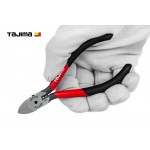 Мини кусачки бокорезы 110 мм TAJIMA Premium CrV изогнутые губки Мини кусачки бокорезы 110 мм TAJIMA Premium CrV изогнутые губки