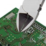 Мини кусачки бокорезы 110 мм TAJIMA Premium CrV изогнутые губки