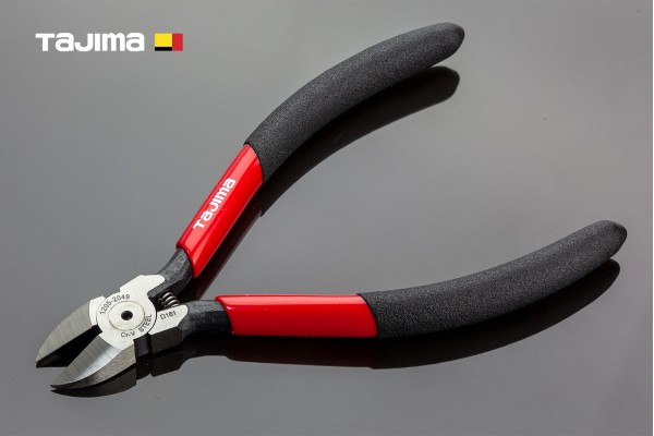 Мини кусачки бокорезы 125 мм TAJIMA Premium CrV изогнутые губки Мини кусачки бокорезы 125 мм TAJIMA Premium CrV изогнутые губки