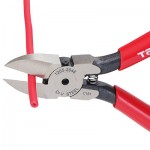 Мини кусачки бокорезы 125 мм TAJIMA Premium CrV изогнутые губки