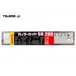 Лінійка алюмінієва 200 мм TAJIMA CTG-SD анти ковзна з бортиком