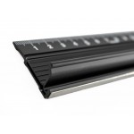 Линейка алюминиевая 300 мм TAJIMA CTG-SL анти скользящая с бортиком