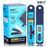 Лезвия для ножа 18 мм Woodpecker черные 10шт FD-BL50