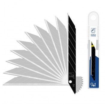 Леза для ножа 9 мм кут 30° Woodpecker сірі 10 шт FD-N40A