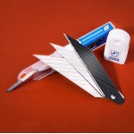 Лезвия для ножа 18 мм Woodpecker FD-N50A серые 30° 10шт