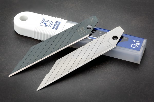 Леза для ножа 18 мм Woodpecker FD-N50A сірі 30° 10шт