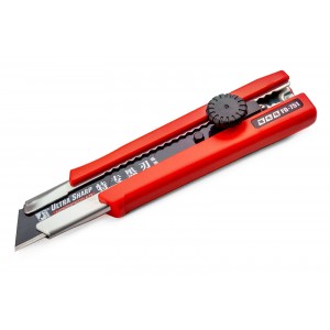 Нож строительный 25 мм Woodpecker FD-751 винтовой фиксатор