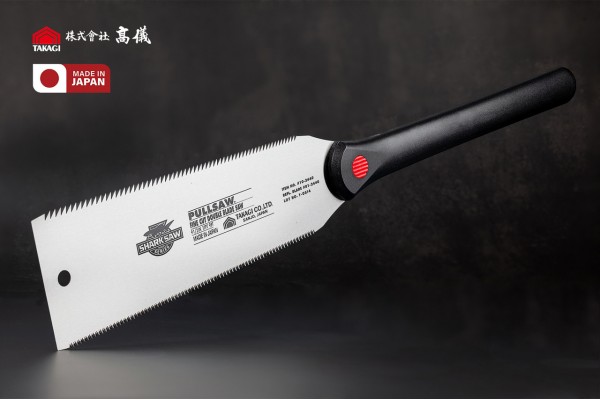Ножовка по дереву 240 мм TAKAGI Shark Saw Pro Ryoba двухсторонняя 17/9 TPI Ножовка по дереву 240 мм TAKAGI Shark Saw Pro Ryoba двухсторонняя 17/9 TPI