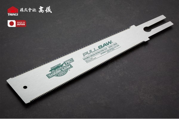 Сменное полотно 185 мм TAKAGI Shark Saw Pro Ryoba двухстороннее 25/19 TPI Сменное полотно 185 мм TAKAGI Shark Saw Pro Ryoba двухстороннее 25/19 TPI