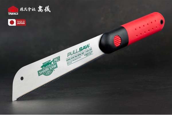 Ножовка по дереву 185 мм TAKAGI SHARK SAW PRO гибкая 22 TPI