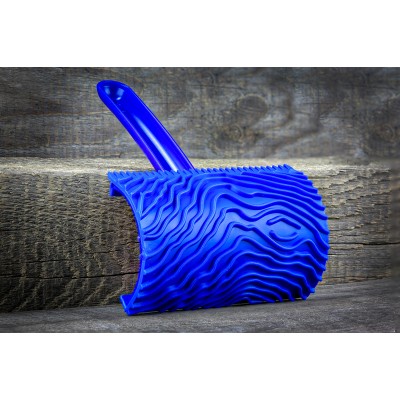 Гумовий шпатель для імітації текстури дерева, декоративний MS-17