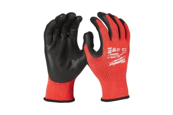 Рукавички робочі MILWAUKEE із захистом від порізів рівень 3 8/М