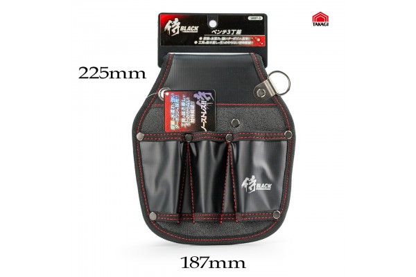 Поясной чехол для шарнирно-губцевого инструмента Takagi Samurai Black SRBT-3 Поясной чехол для шарнирно-губцевого инструмента Takagi Samurai Black SRBT-3