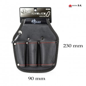 Поясний чохол тримач для інструменту Takagi Samurai Black SRB-13, 3 кишені