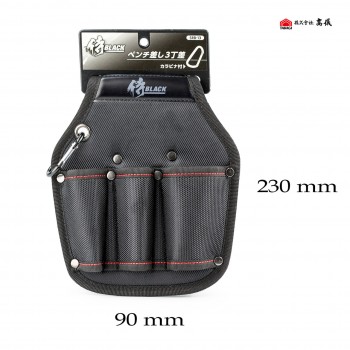 Поясний чохол тримач для інструменту Takagi Samurai Black SRB-13, 3 кишені