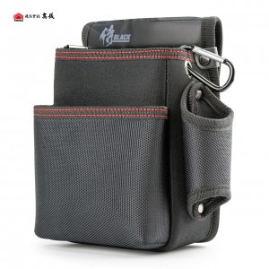 Поясна сумка електрика Takagi Samurai Black SRB-02, 4 кишені