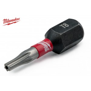 Ударная бита Milwaukee SHOCKWAVE Impact TORX TX8 25 мм 2шт.
