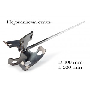 Насадка вінчик для міксера HEX шестигранник Ø100х530 мм нерж. сталь