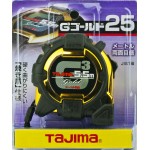 Рулетка строительная TAJIMA G3 LOCK G3GL25-55BL ударопрочная 25 мм х 5,5 м