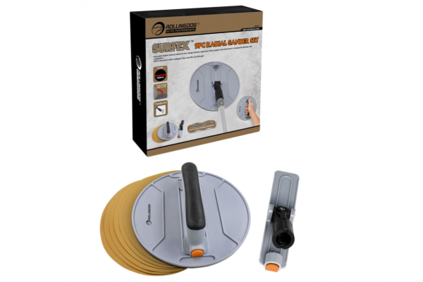 Набір для ручного шліфування Rollingdog SURFEX №1, 9 предм. (90155)