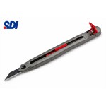 Ніж канцелярський 9 мм оцинкований SDI 3006C