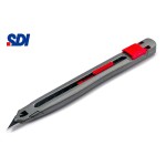 Ніж канцелярський 9 мм оцинкований SDI 3006C