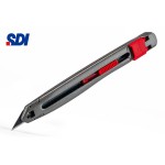 Ніж канцелярський 9 мм оцинкований SDI 3006C