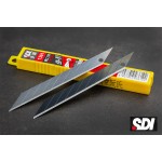 Леза для ножа 9мм 30° SDI 1361 сірі