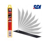 Леза для ножа 9мм 30° SDI 1361 сірі