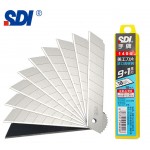 Лезвия для ножа 18мм серые 10 шт SDI 1404