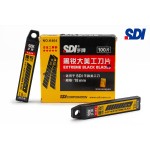 Леза для ножа 18мм SDI K404 чорні