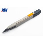 Нож канцелярский 9 мм 30° автофиксатор SDI 0443C