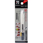 Нож канцелярский 9 мм 30° автофиксатор SDI 0443C